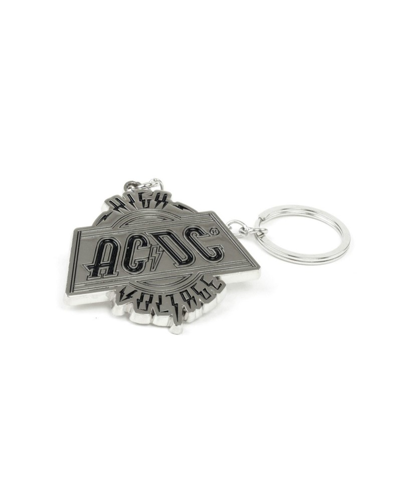 AC/DC Silver High Voltage Keychain $4.30 Accessories