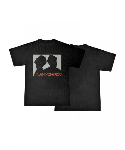 Twenty One Pilots Silhouette Portraits T-Shirt $17.33 Shirts