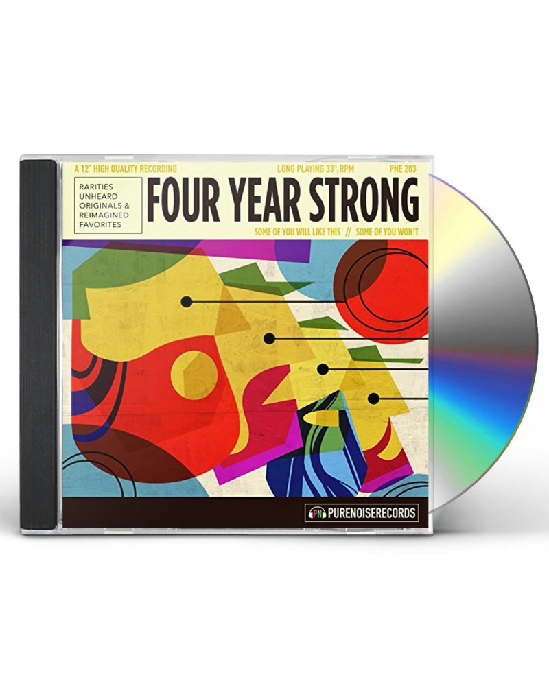 Four Year Strong SOME OF YOU WILL LIKE THIS & SOME OF YOU WON'T CD $4.72 CD