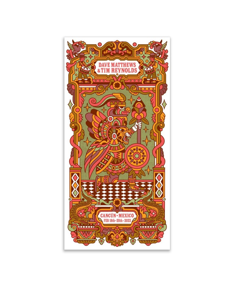 Dave Matthews Band Dave & Tim 2022 Event Poster - Triptych N1 Panel $25.20 Decor