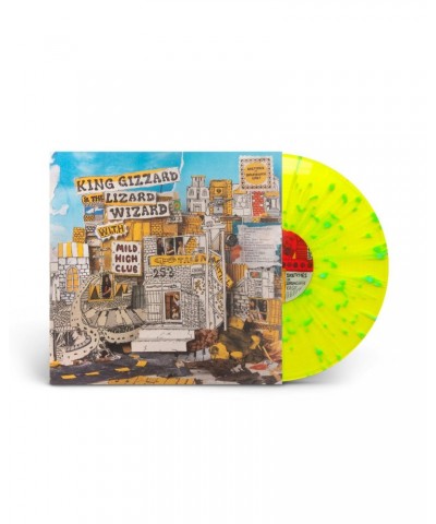 King Gizzard & The Lizard Wizard Sketches of Brunswick East Yellow w/Blue Splatter Vinyl $12.00 Vinyl