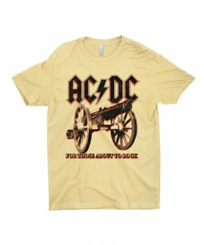 AC/DC T-Shirt | Neon For Those About To Rock Cannon Shirt $11.48 Shirts