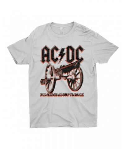 AC/DC T-Shirt | Neon For Those About To Rock Cannon Shirt $11.48 Shirts