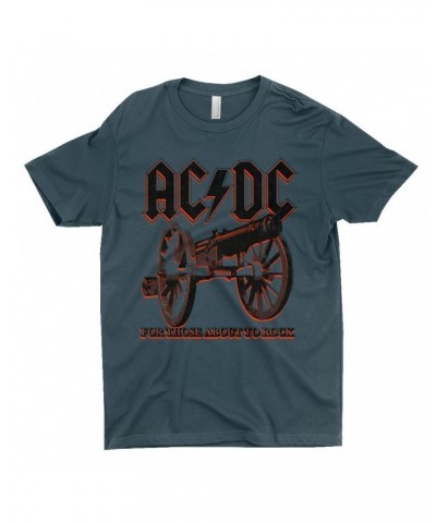 AC/DC T-Shirt | Neon For Those About To Rock Cannon Shirt $11.48 Shirts