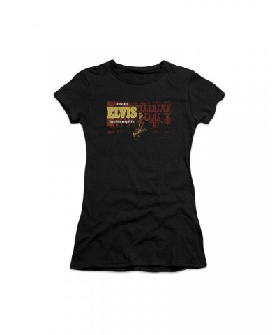 Elvis Presley From Elvis In Memphis Women's Sheer T-Shirt $10.40 Shirts