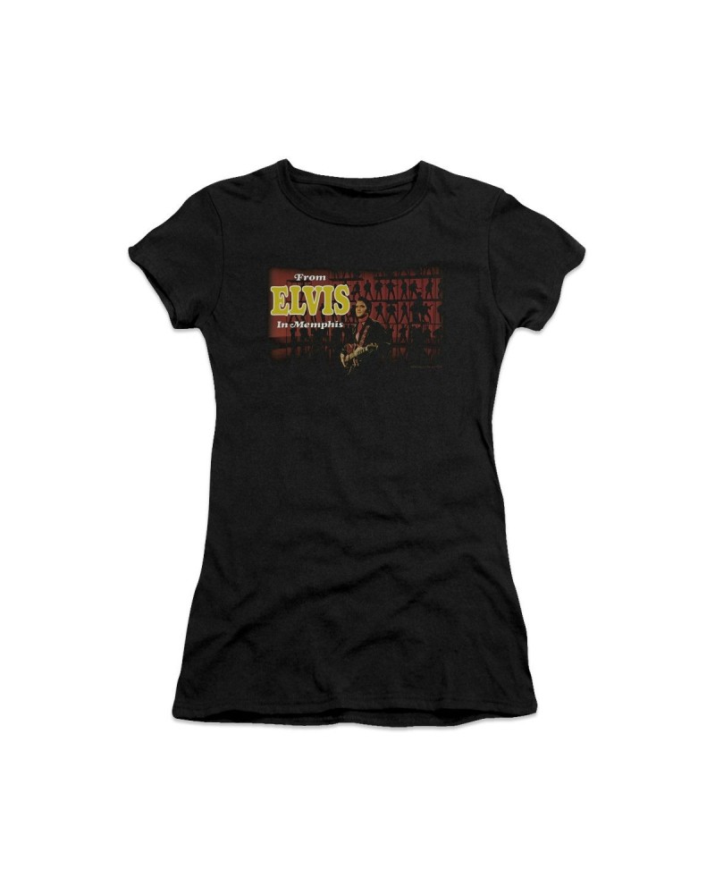 Elvis Presley From Elvis In Memphis Women's Sheer T-Shirt $10.40 Shirts