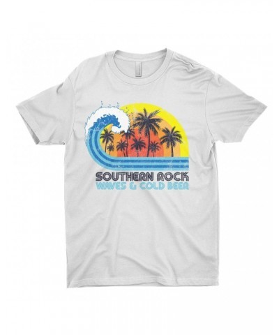 Music Life - Southern Rock Music Life T-Shirt | Southern Rock Waves & Beer Music Life Shirt $9.98 Shirts