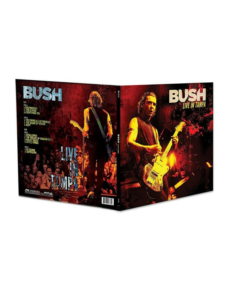 Bush Live In Tampa (Red) Vinyl Record $12.50 Vinyl