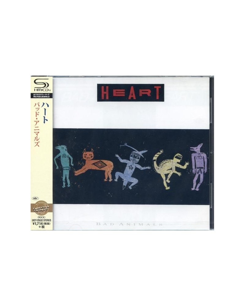 Heart BAD ANIMALS CD $9.22 CD