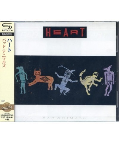 Heart BAD ANIMALS CD $9.22 CD