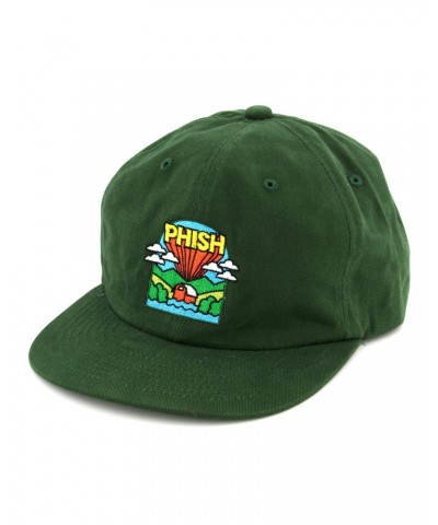 Phish DDC The Flow Hat on Hunter Green $11.20 Hats