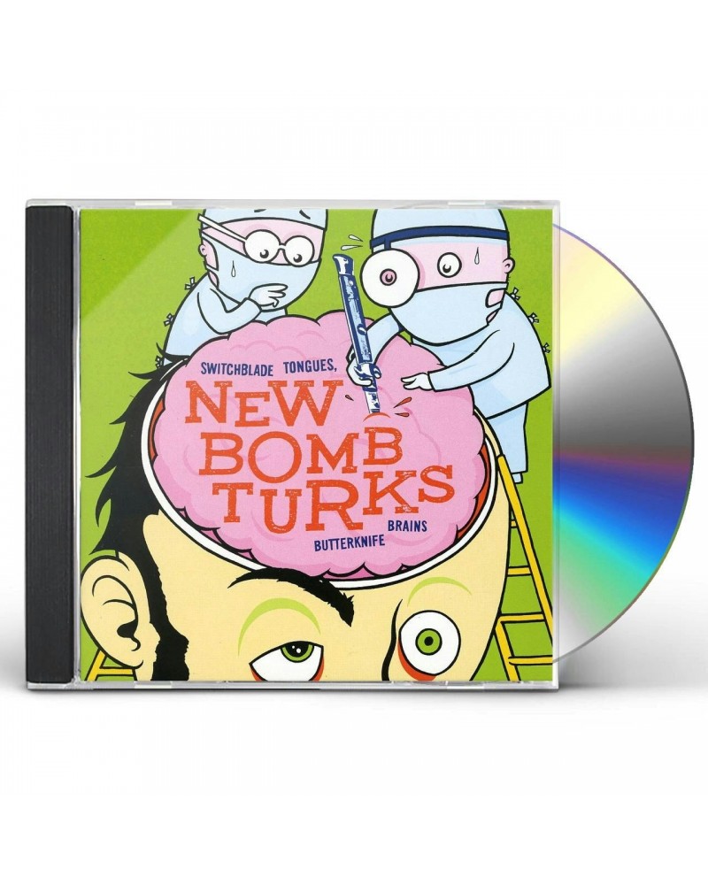 New Bomb Turks SWITCHBLADE TONGUES & BUTTERKNIFE BRAINS CD $6.99 CD