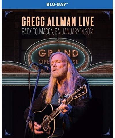 Gregg Allman LIVE: BACK TO MACON GA Blu-ray $9.68 Videos