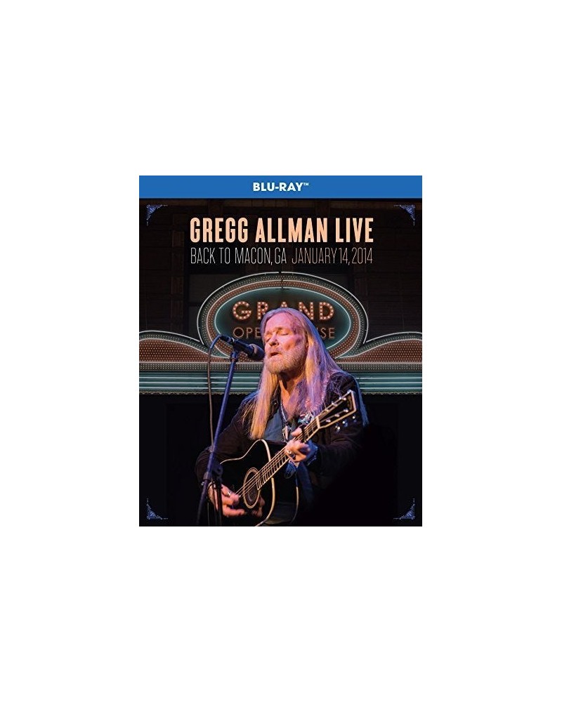 Gregg Allman LIVE: BACK TO MACON GA Blu-ray $9.68 Videos