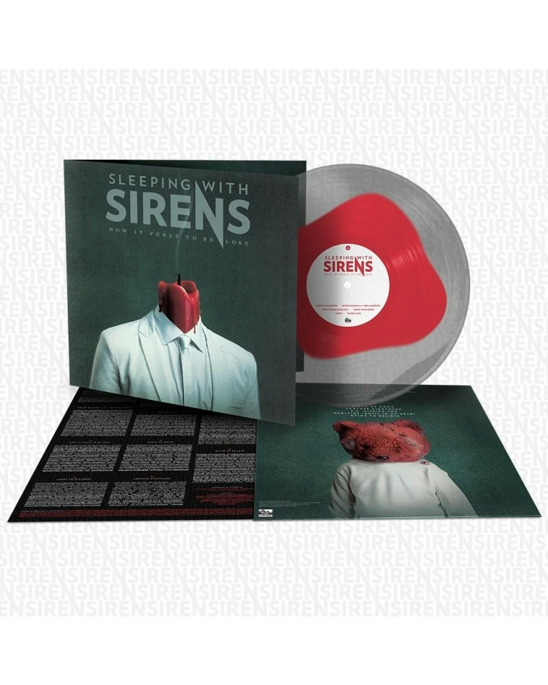 Sleeping With Sirens How It Feels to Be Lost' Neon Red Inside Clear Gatefold Vinyl $11.75 Vinyl