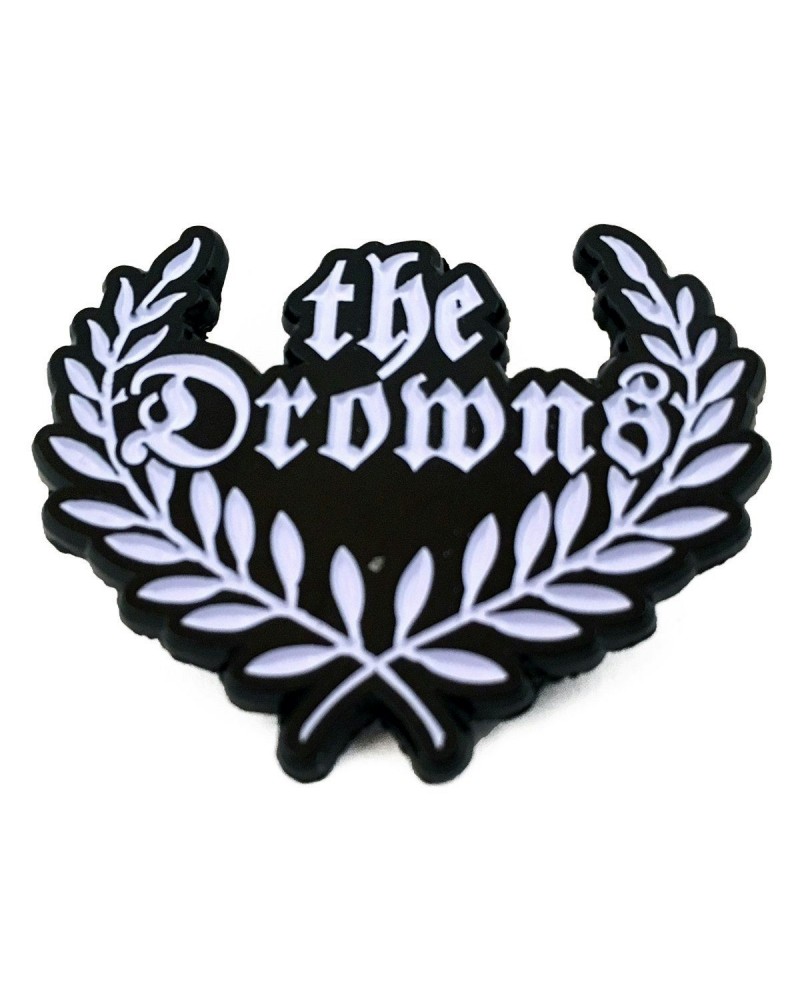 The Drowns Wreath Logo - 1.5" Enamel Pin $4.31 Accessories