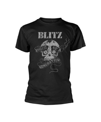 Blitz T Shirt - Voice Of A Generation (Black) $8.96 Shirts