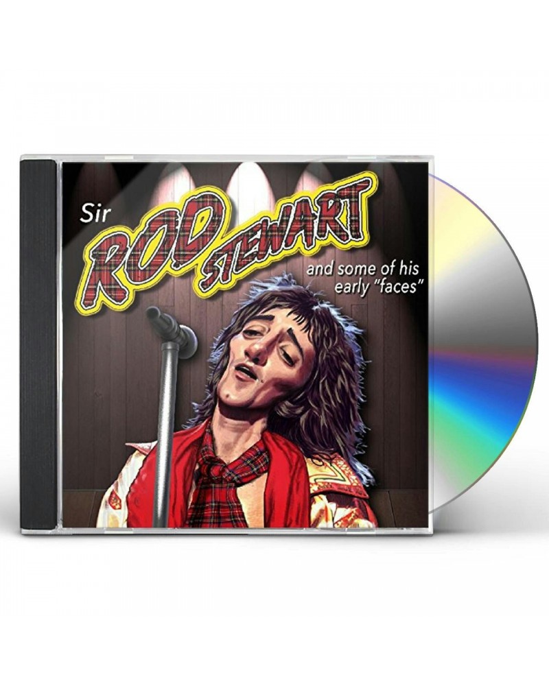 Rod Stewart SIR ROD STEWART & SOME OF HIS EARLY FACES CD $8.40 CD