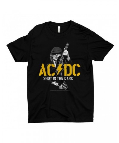 AC/DC T-Shirt | PWR UP Shot In The Dark Stencil Shirt $8.48 Shirts