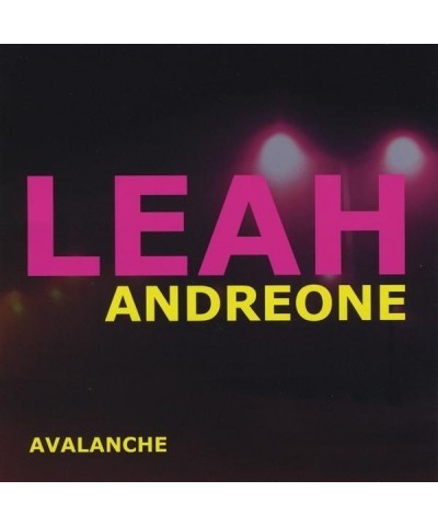 Leah Andreone AVALANCHE CD $5.00 CD