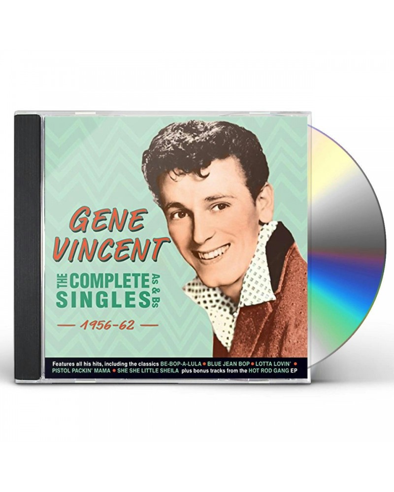 Gene Vincent COMPLETE SINGLES AS & BS 1956-62 CD $5.10 CD