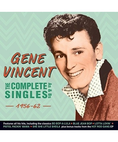 Gene Vincent COMPLETE SINGLES AS & BS 1956-62 CD $5.10 CD