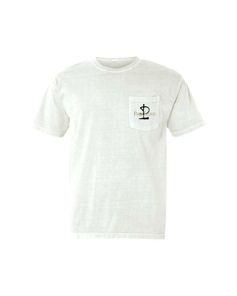 Pink Floyd T-Shirt | Symbol And Logo Olive Pocket T-shirt $13.18 Shirts