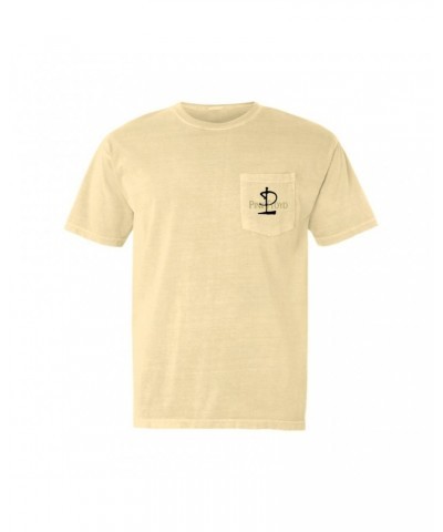 Pink Floyd T-Shirt | Symbol And Logo Olive Pocket T-shirt $13.18 Shirts