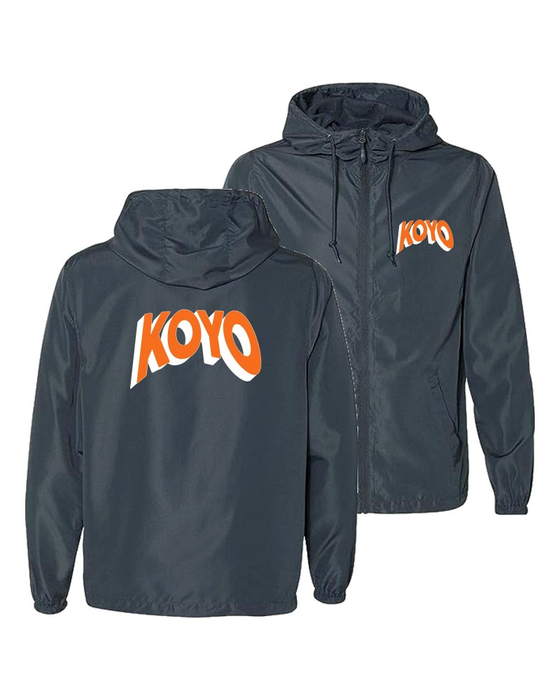 KOYO Bubble logo Navy Windbreaker (Pre-Order) $16.50 Outerwear