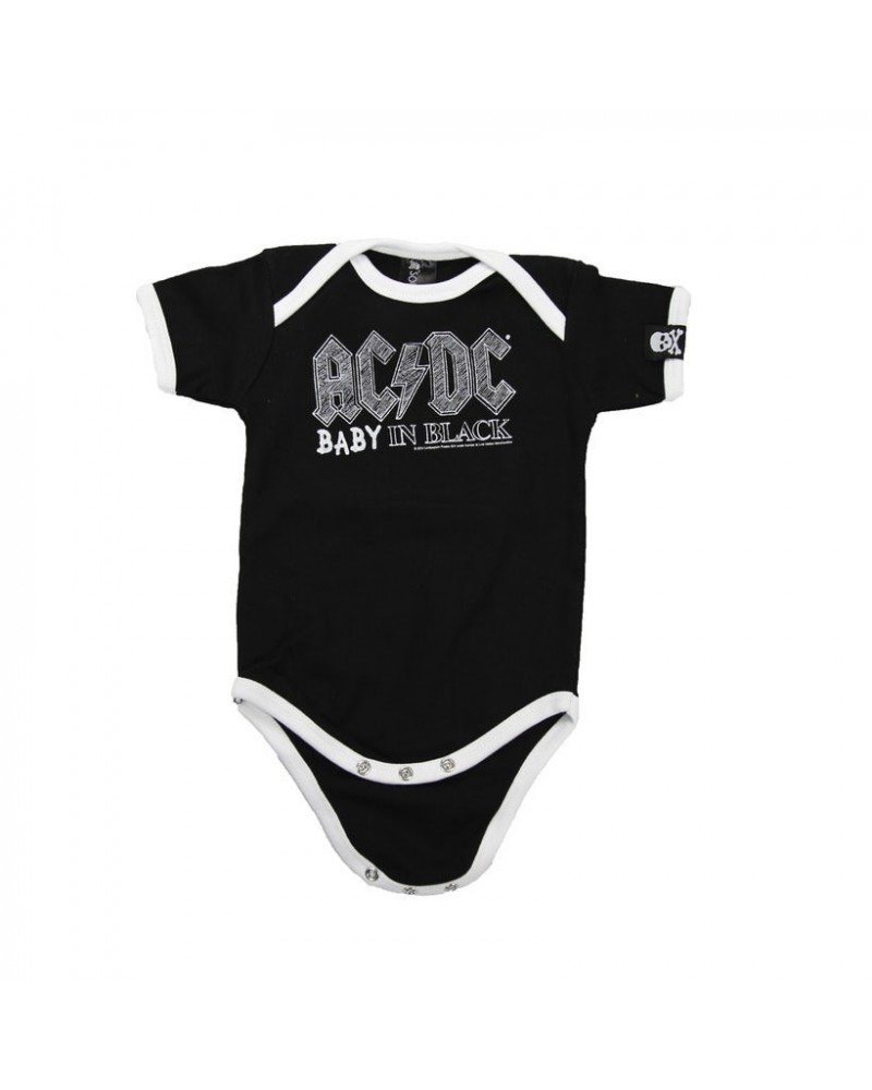 AC/DC Baby In Black Onesie $8.48 Kids