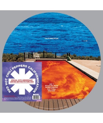 Red Hot Chili Peppers Californication Vinyl Record $14.70 Vinyl