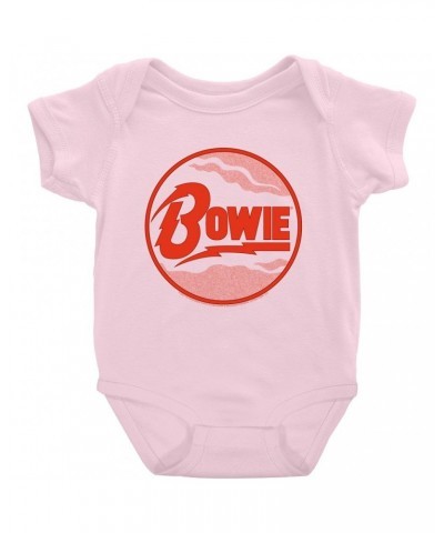 David Bowie Baby Short Sleeve Bodysuit | Retro Diamond Dogs Logo Bodysuit $7.58 Kids