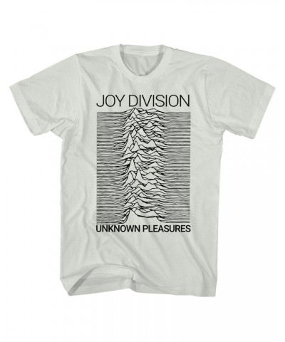 Joy Division T-Shirt | Unknown Pleasures White Album Art Shirt $12.20 Shirts