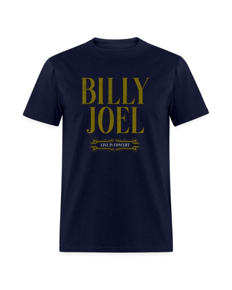 Billy Joel "8-29-23 MSG New York Event" Navy T-Shirt $10.85 Shirts