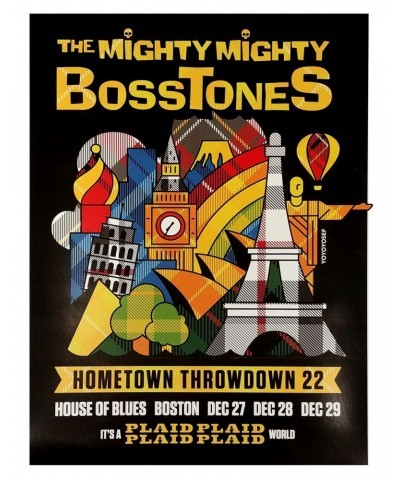 Mighty Mighty Bosstones Hometown Throwdown 22 Poster $9.00 Decor