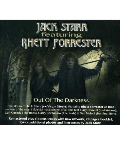 Jack Starr OUT OF THE DARKNESS CD $7.50 CD