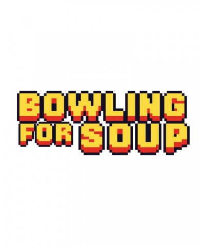 Bowling For Soup Yellow Block Logo Sticker $4.70 Accessories