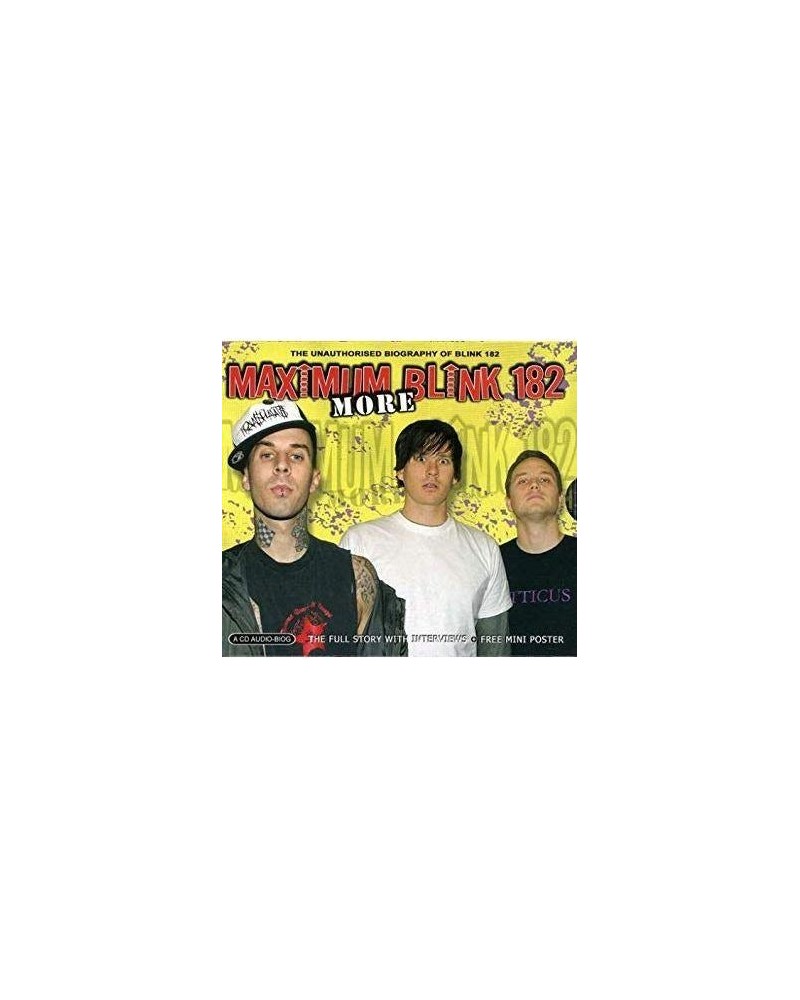 blink-182 MORE MAXIMUM BLINK-182 CD $7.44 CD