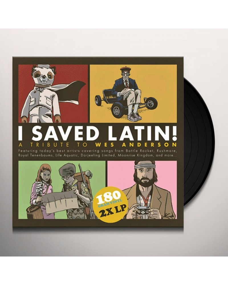 I SAVED LATIN: TRIBUTE TO WES ANDERSON / VARIOUS Vinyl Record $12.24 Vinyl