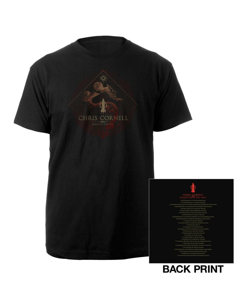 Chris Cornell Serpent US Itin 2016 T-shirt $12.28 Shirts