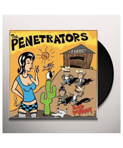 The Penetrators Bad Woman Vinyl Record $6.00 Vinyl