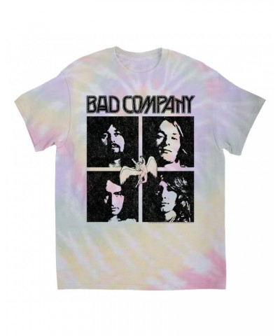 Bad Company T-Shirt | The Early Years Band Design Tie Dye Shirt $8.62 Shirts