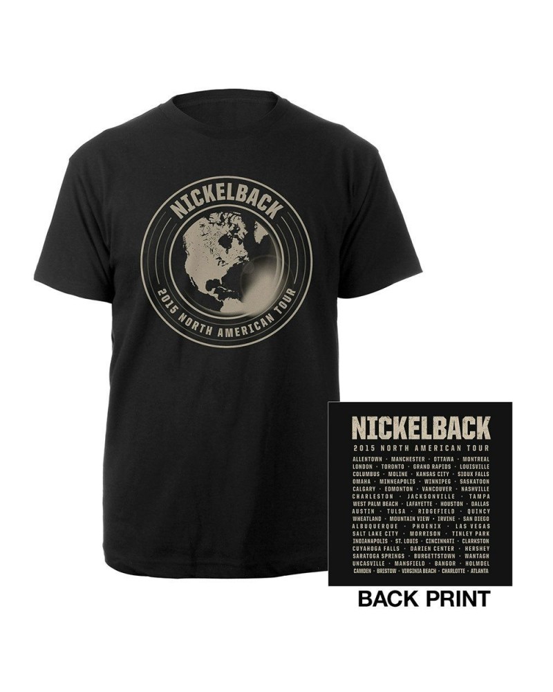 Nickelback No Fixed Address 2015 Tour Tee $11.68 Shirts