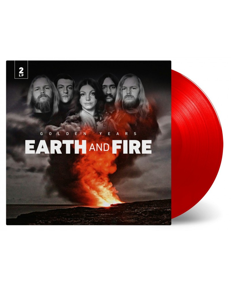 Earth & Fire Golden Years Transparent Red Vinyl Record $14.90 Vinyl