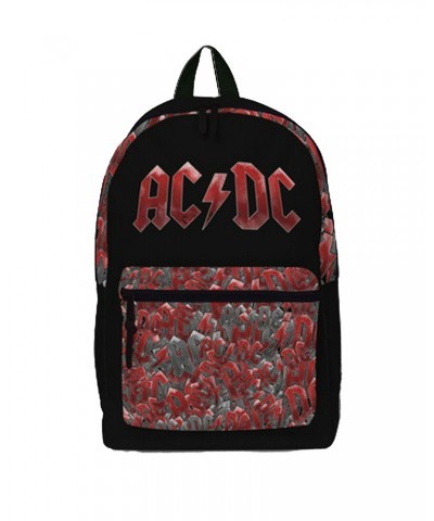 AC/DC Rocksax AC/DC Backpack Pocket All Over Print $20.56 Bags