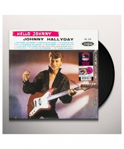 Johnny Hallyday HELLO JOHNNY GRAVE Vinyl Record $10.88 Vinyl