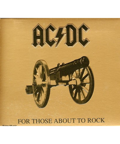 AC/DC FOR THOSE ABOUT TO ROCK CD $5.58 CD