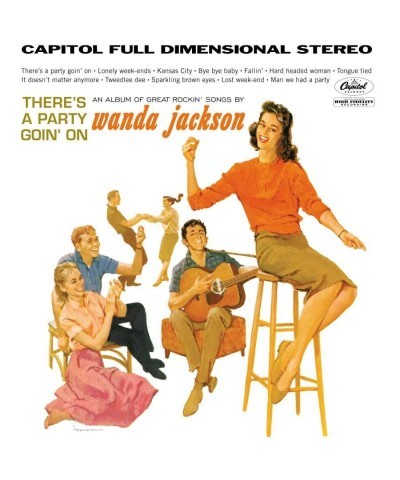 Wanda Jackson There's A Party Goin' On Vinyl Record $12.37 Vinyl