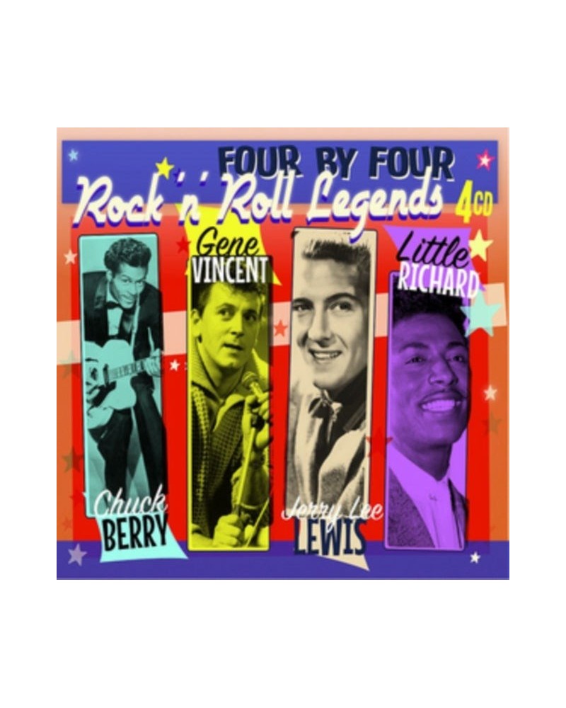 Chuck Berry Gene Vincent Jerry Lee Lewis Little Richard CD - Rock 'N' Roll Legends $6.57 CD