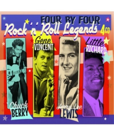 Chuck Berry Gene Vincent Jerry Lee Lewis Little Richard CD - Rock 'N' Roll Legends $6.57 CD